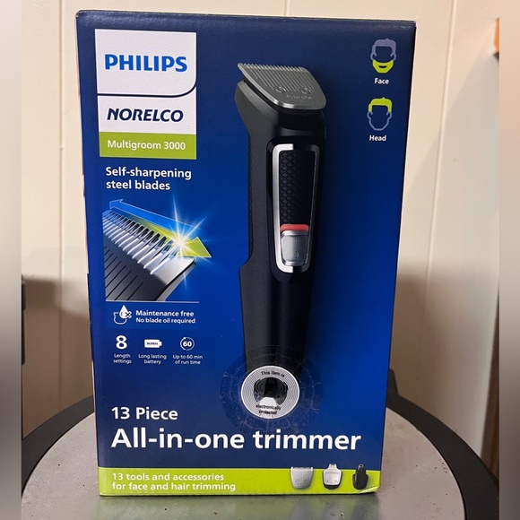 Philips Other - Phillips Norelco Multigroom Trimmer 3000 Grooming Kit 13 pieces